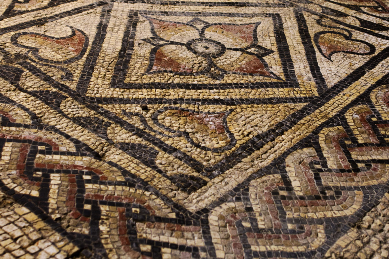 Canterbury Roman Museum mosaic floor