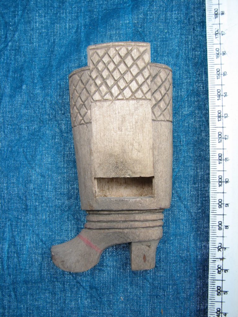 Carved boot