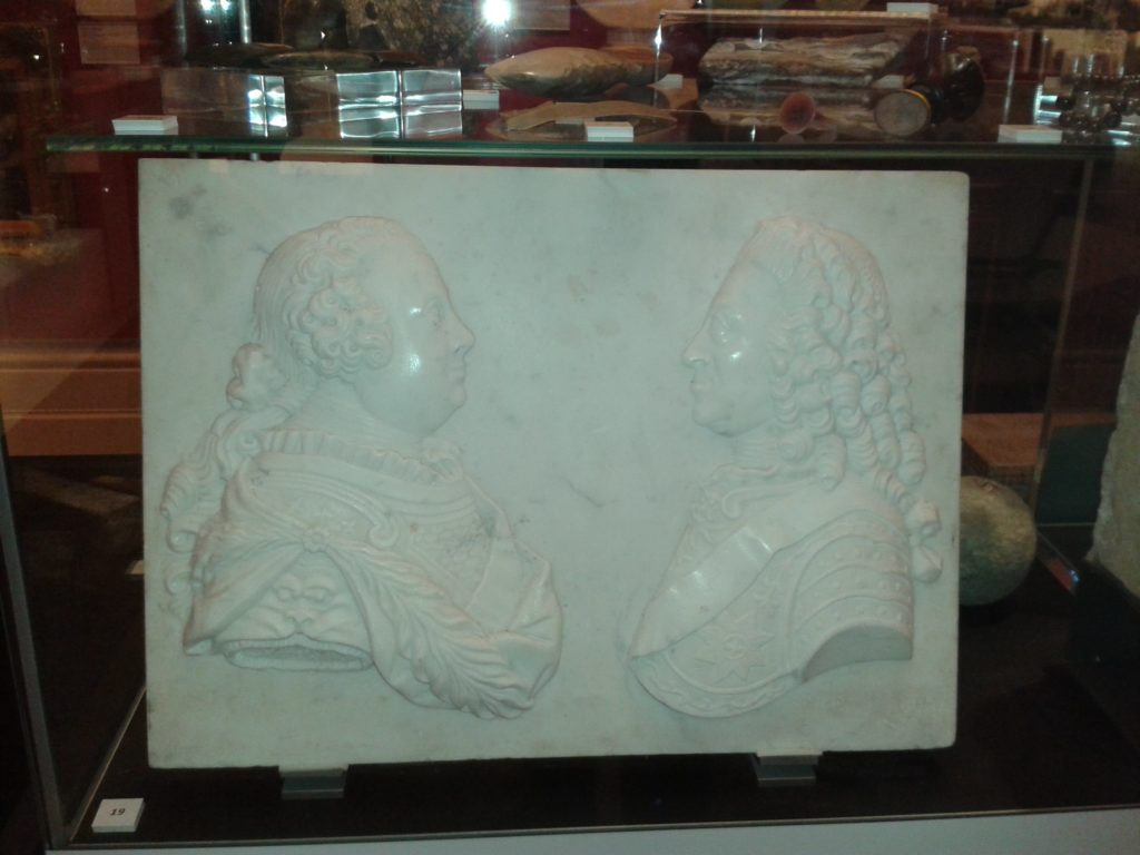 King George II and his son, the  Duke of Cumberland