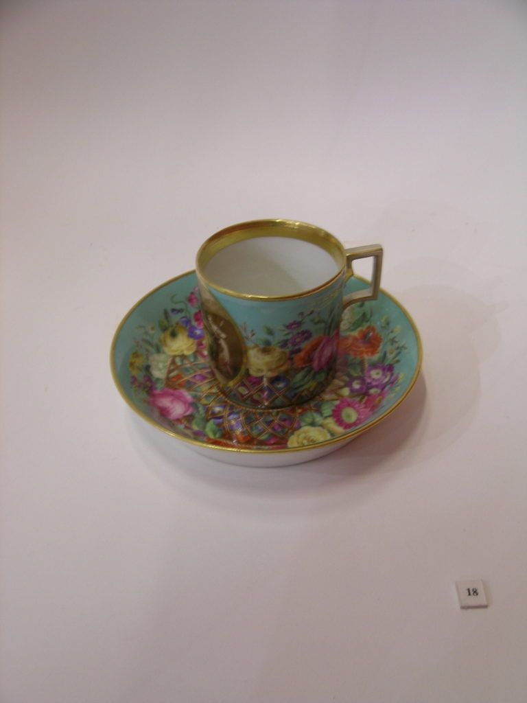 Coffee cup and saucer