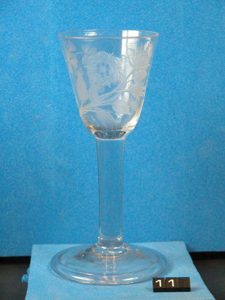 Jacobite wine glass