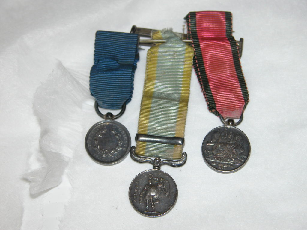 Miniatures of military medals