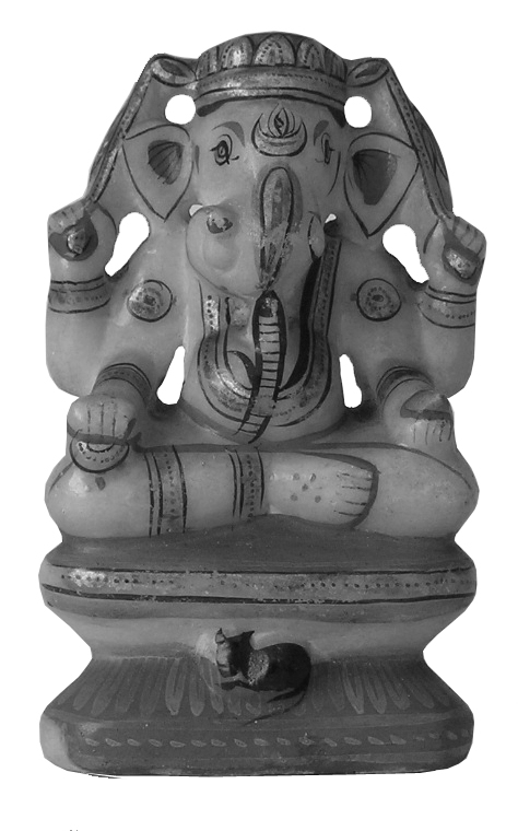 Statuette of Hindu elephant god,  Ganesh