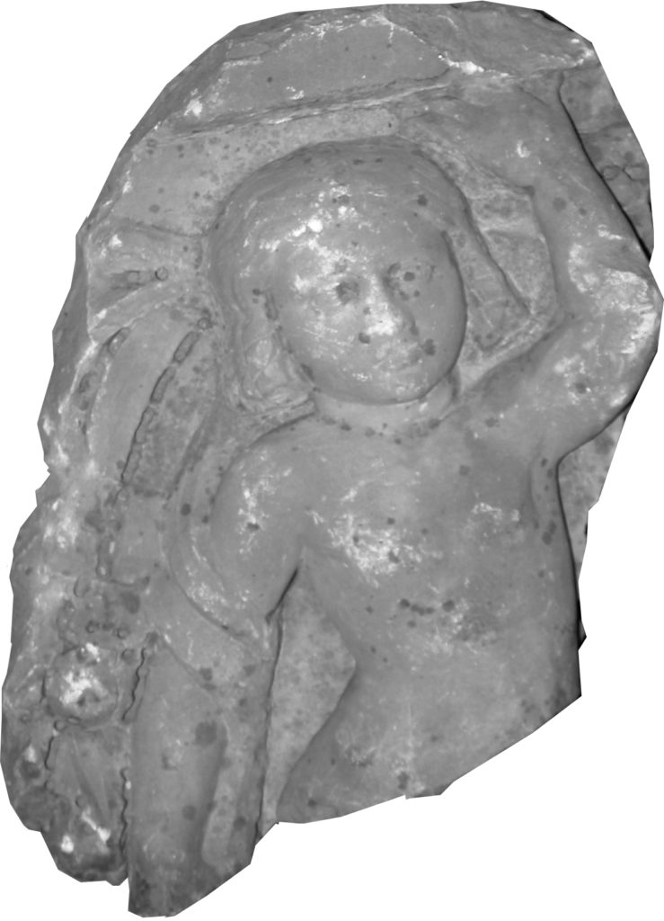 Fragment of a sculptured frieze Unknown date and source