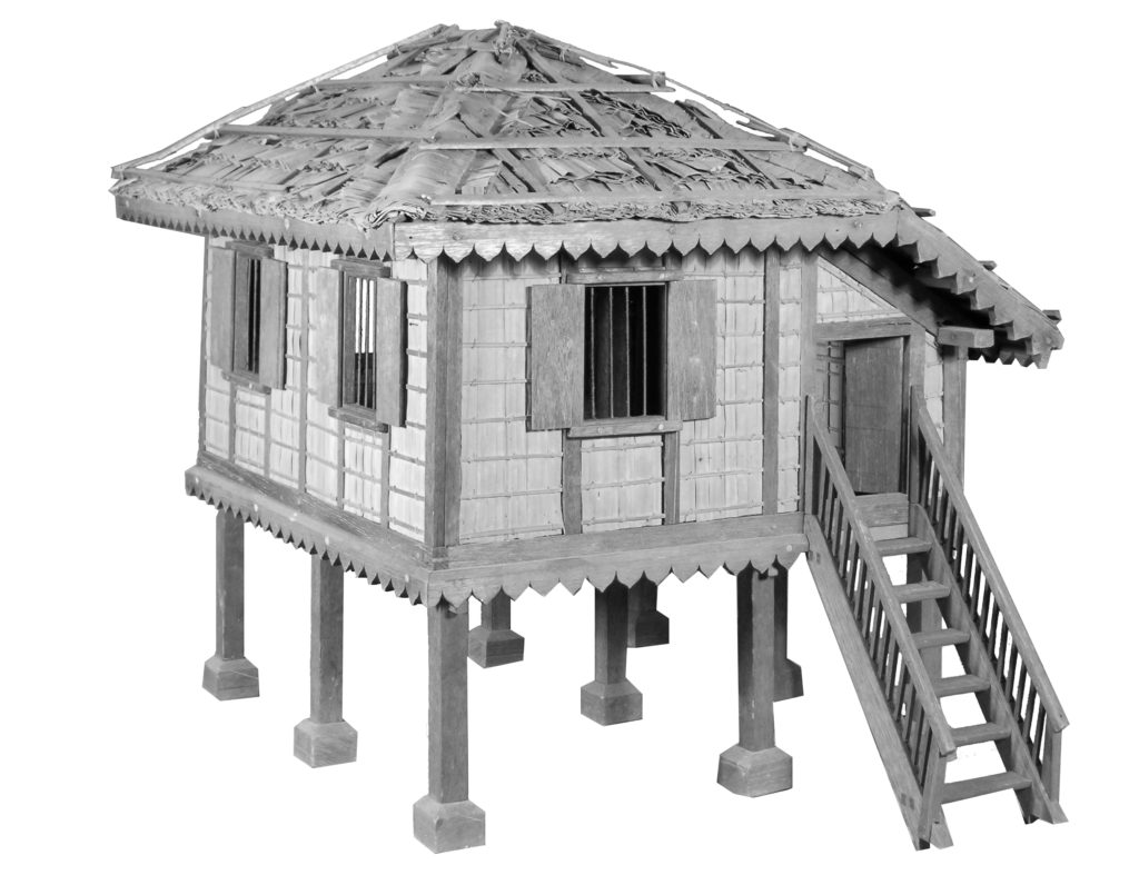 Model of a Malay house