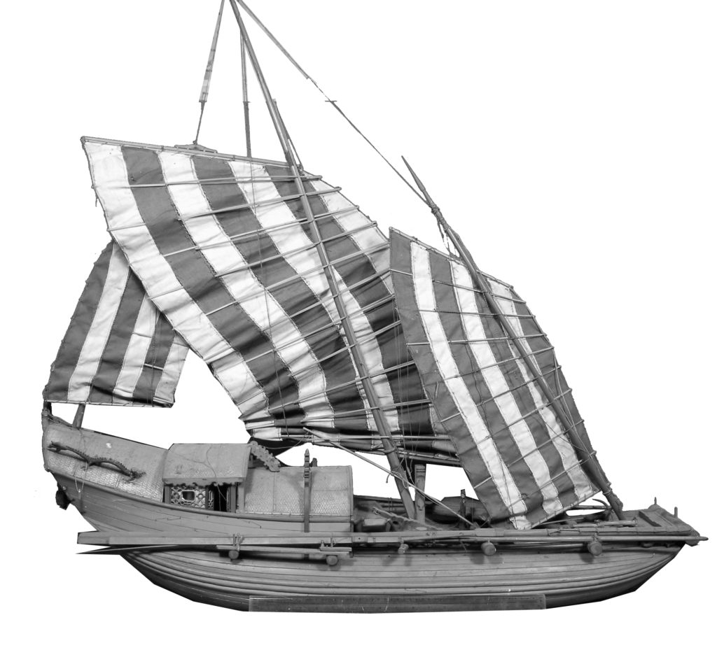 Model of a Chinese junk