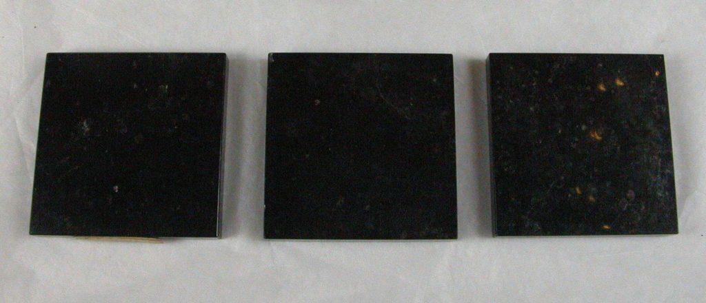 Cut and polished stone squares